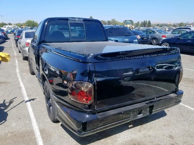 2FTZF07342CA37716 - 2002 FORD F150 SVT L BLACK photo 3