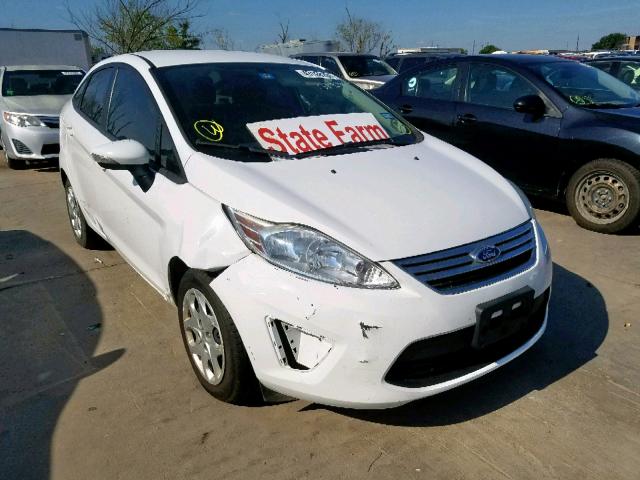 3FADP4BJ0DM225151 - 2013 FORD FIESTA SE WHITE photo 1