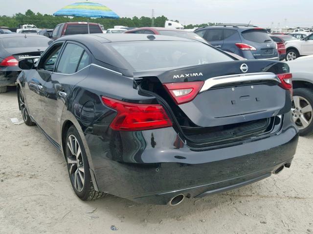 1N4AA6AP4HC389662 - 2017 NISSAN MAXIMA 3.5 BLACK photo 3