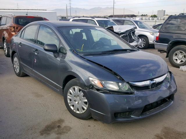 2HGFA1F34AH311721 - 2010 HONDA CIVIC VP GRAY photo 1