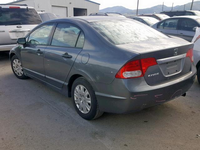 2HGFA1F34AH311721 - 2010 HONDA CIVIC VP GRAY photo 3