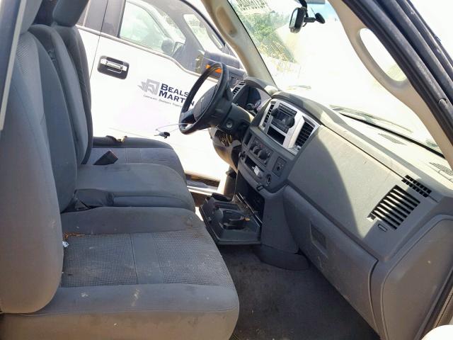 3D7KR26D27G793818 - 2007 DODGE RAM 2500 S ვერცხლისფერი ფოტო 5