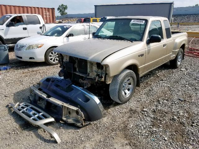 1FTYR14U51TA42014 - 2001 FORD RANGER SUP BEIGE photo 2