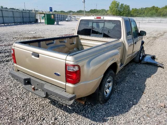 1FTYR14U51TA42014 - 2001 FORD RANGER SUP BEIGE photo 4