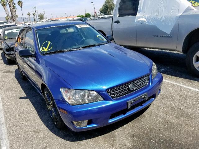 JTHBD192820056258 - 2002 LEXUS IS 300 BLUE photo 1