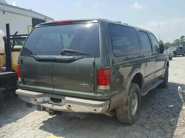 1FMNU43S3YED84980 - 2000 FORD EXCURSION GRAY photo 4