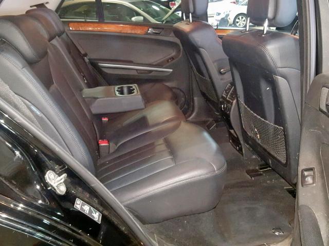 4JGBB86E78A395364 - 2008 MERCEDES-BENZ ML 350 BLACK photo 6