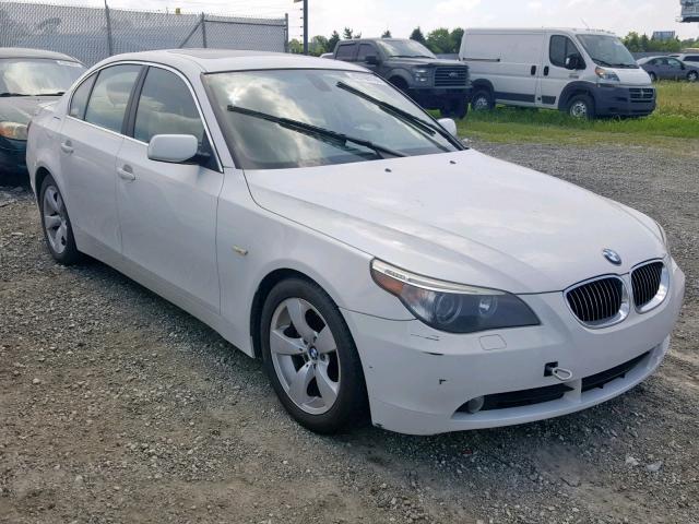 WBANE53507CY06907 - 2007 BMW 525 I WHITE photo 1