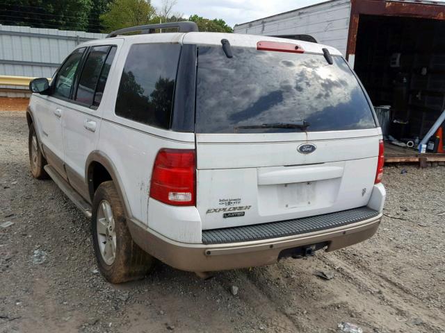 1FMZU74W64UA78649 - 2004 FORD EXPLORER E WHITE photo 3