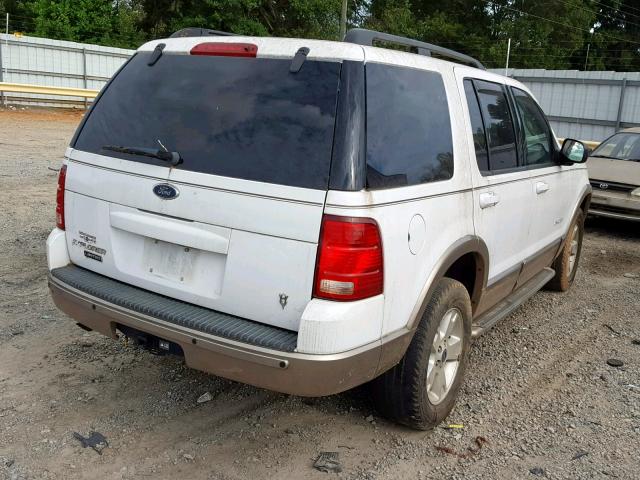 1FMZU74W64UA78649 - 2004 FORD EXPLORER E WHITE photo 4