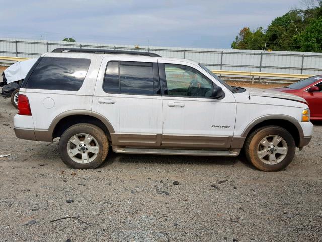 1FMZU74W64UA78649 - 2004 FORD EXPLORER E WHITE photo 9