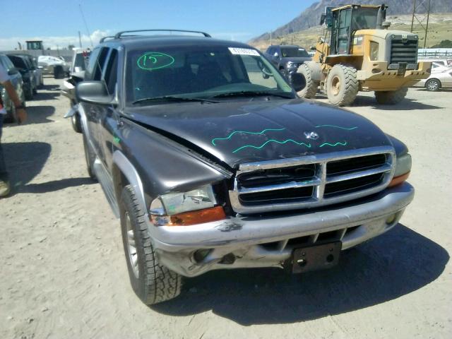 1D4HS58Z93F576123 - 2003 DODGE DURANGO SL GRAY photo 1