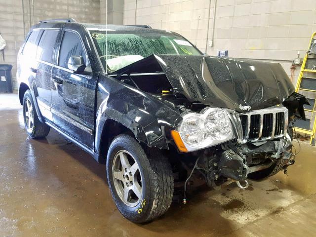 1J4GR48K16C324805 - 2006 JEEP GRAND CHER BLACK photo 1