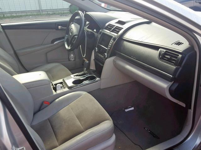 4T1BD1FK9DU073776 - 2013 TOYOTA CAMRY HYBR SILVER photo 5