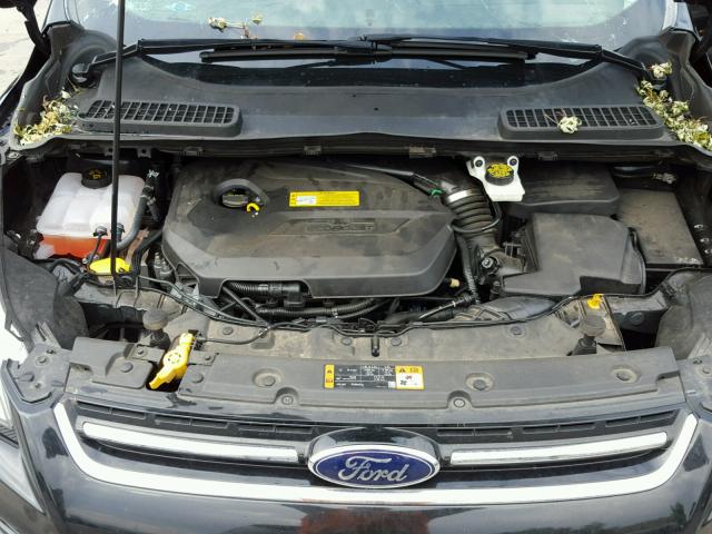 1FMCU0JX9EUB92754 - 2014 FORD ESCAPE TIT BLACK photo 7