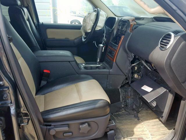 1FMEU7EE1AUA61273 - 2010 FORD EXPLORER E GRAY photo 5