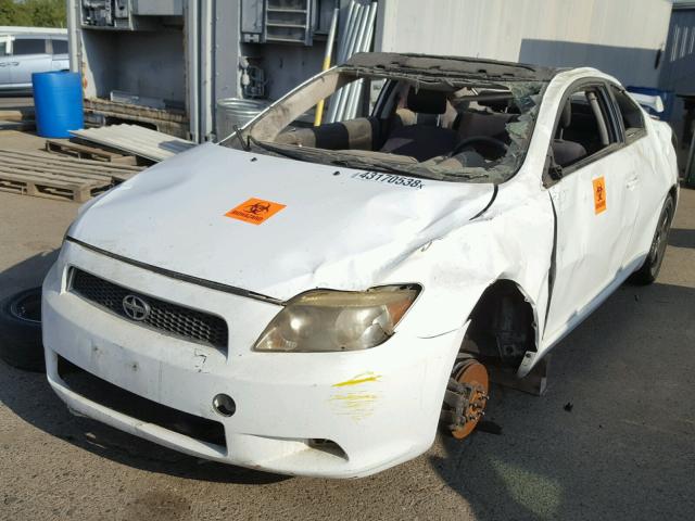 JTKDE177360113289 - 2006 TOYOTA SCION TC თეთრი ფოტო 2