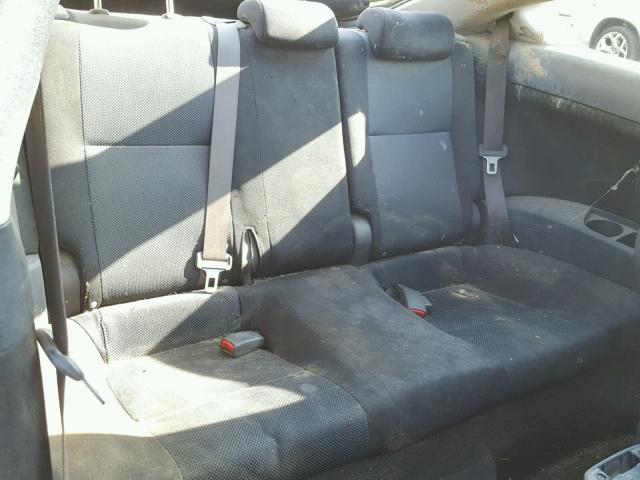 JTKDE177360113289 - 2006 TOYOTA SCION TC თეთრი ფოტო 6