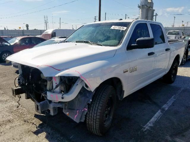 3C6RR6KT6HG628814 - 2017 RAM 1500 ST WHITE photo 2