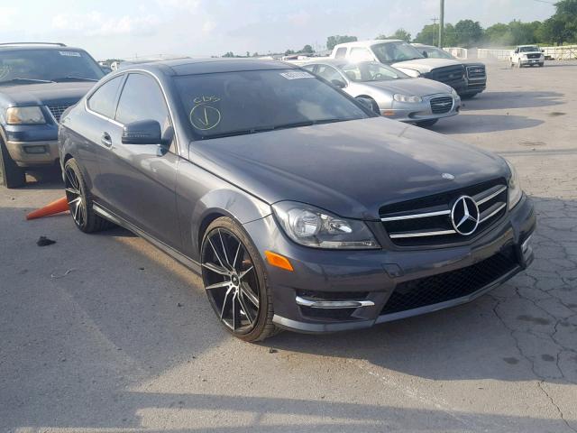 WDDGJ4HB1DG036937 - 2013 MERCEDES-BENZ C 250 GRAY photo 1