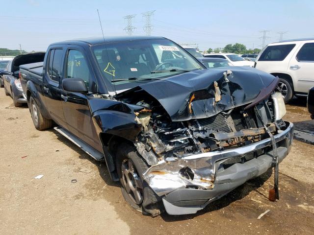 1N6AD09U27C451239 - 2007 NISSAN FRONTIER C BLACK photo 1