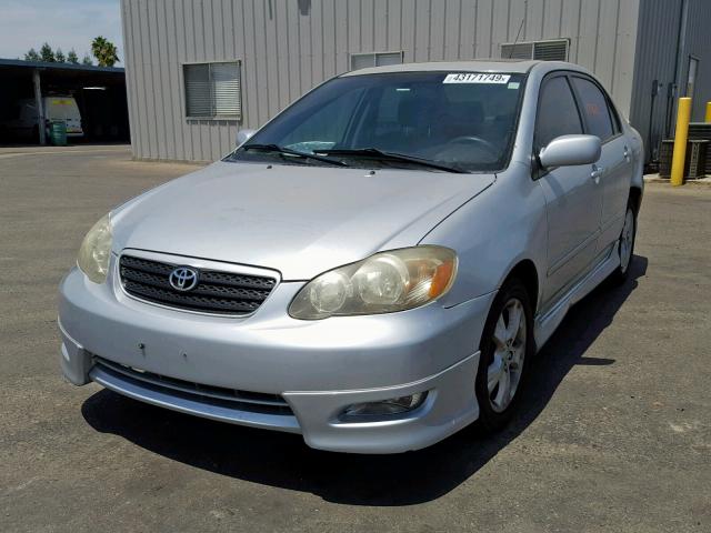 2T1BY32E46C550229 - 2006 TOYOTA COROLLA XR 银色 照片 2