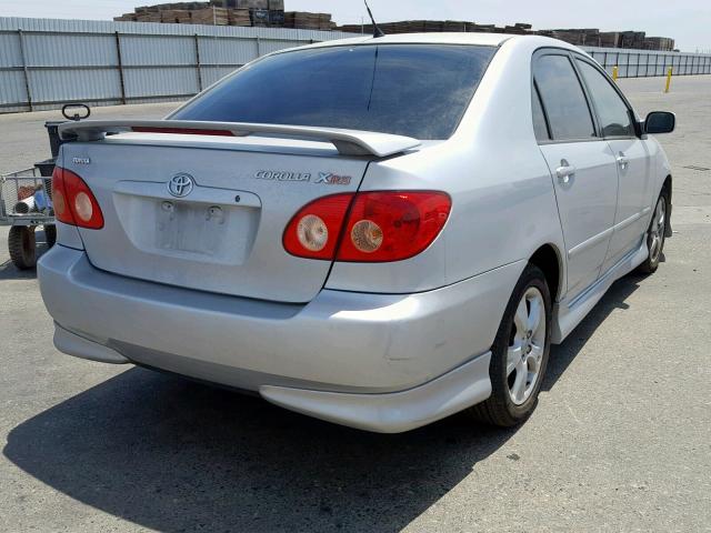 2T1BY32E46C550229 - 2006 TOYOTA COROLLA XR 银色 照片 4
