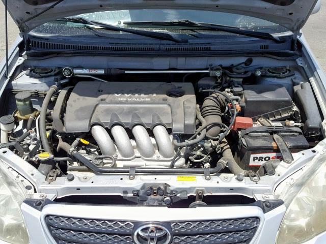 2T1BY32E46C550229 - 2006 TOYOTA COROLLA XR 银色 照片 7