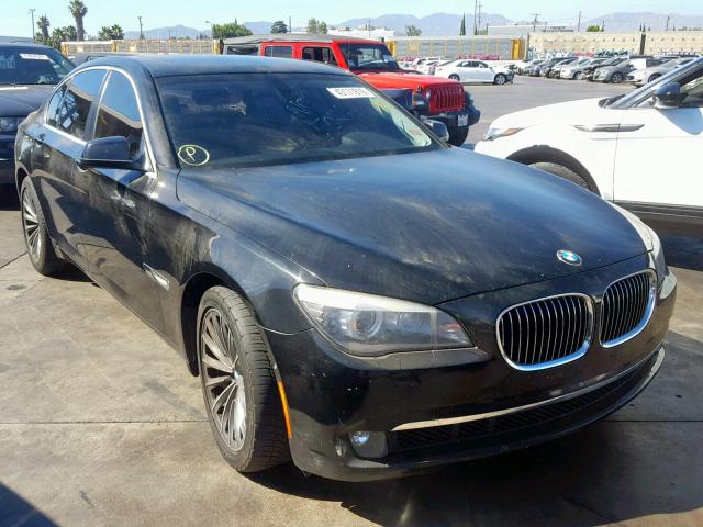 WBAKA8C51BCY37365 - 2011 BMW 750I BLACK photo 1