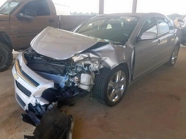 1G1ZC5E05CF221933 - 2012 CHEVROLET MALIBU 1LT 银色 照片 2