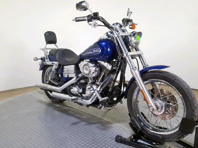 1HD1GN1166K327910 - 2006 HARLEY-DAVIDSON FXDLI BLUE photo 2