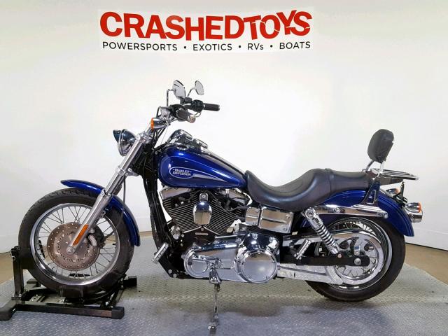 1HD1GN1166K327910 - 2006 HARLEY-DAVIDSON FXDLI BLUE photo 5