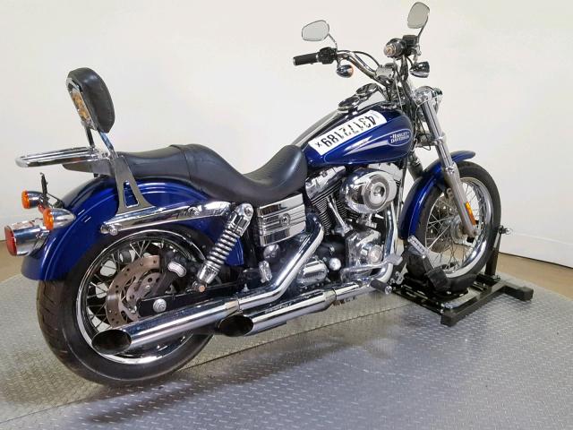 1HD1GN1166K327910 - 2006 HARLEY-DAVIDSON FXDLI BLUE photo 8