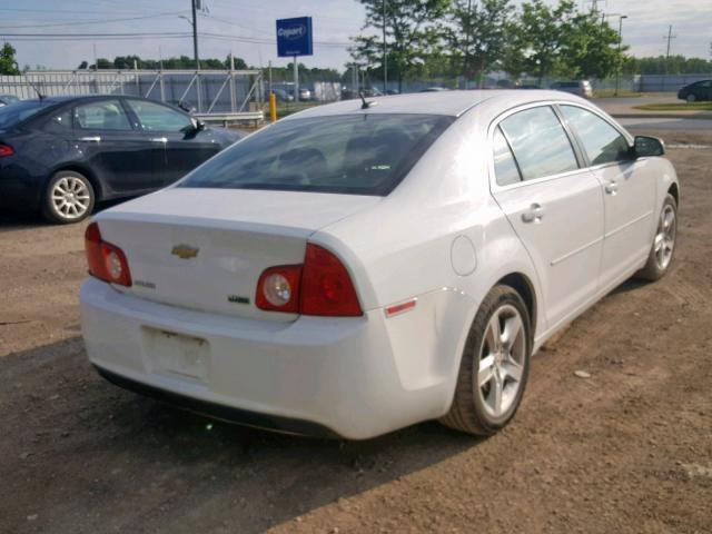 1G1ZB5EU3BF203645 - 2011 CHEVROLET MALIBU LS WHITE photo 4