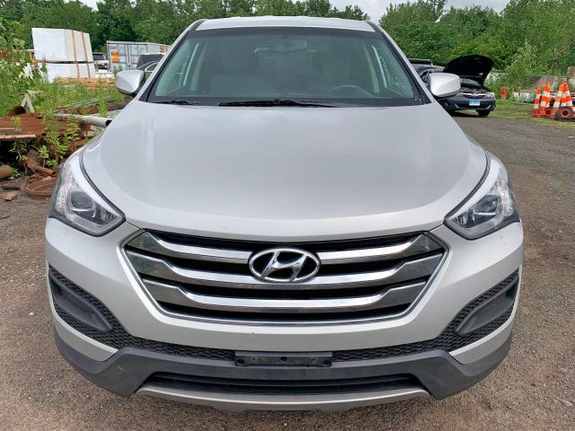 5XYZTDLB5EG202160 - 2014 HYUNDAI SANTA FE S SILVER photo 9