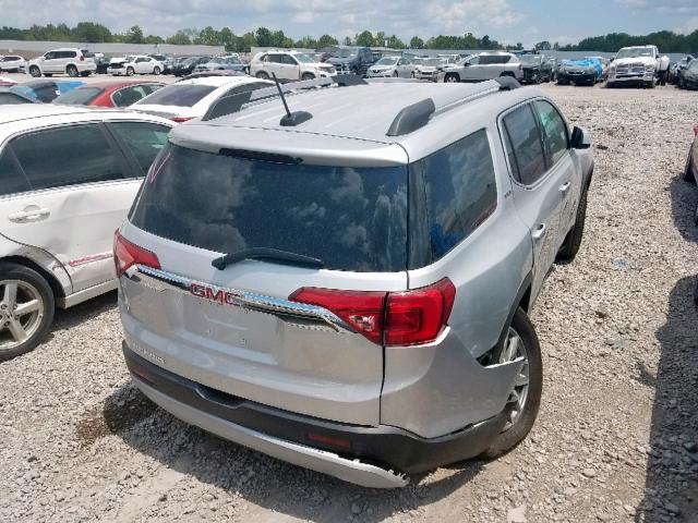 1GKKNLLA1KZ269417 - 2019 GMC ACADIA SLE SILVER photo 4