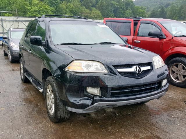 2HNYD18906H540639 - 2006 ACURA MDX TOURIN BLACK photo 1