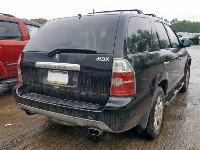 2HNYD18906H540639 - 2006 ACURA MDX TOURIN BLACK photo 4