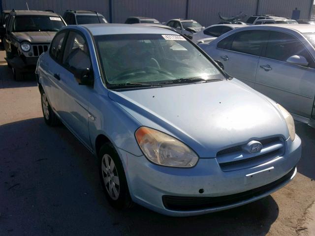 KMHCM36C58U071957 - 2008 HYUNDAI ACCENT GS BLUE photo 1