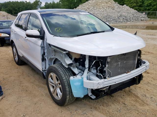 2FMPK4J94GBB82044 - 2016 FORD EDGE SEL WHITE photo 1