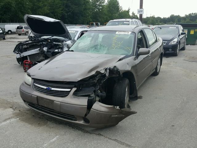 1G1NE52J816140783 - 2001 CHEVROLET MALIBU LS 棕色 照片 2
