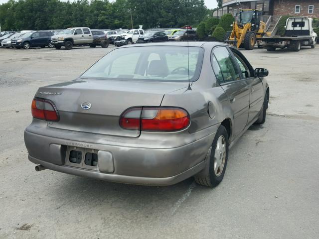1G1NE52J816140783 - 2001 CHEVROLET MALIBU LS 棕色 照片 4
