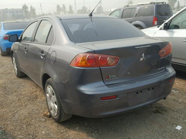 JA3AU16U19U611250 - 2009 MITSUBISHI LANCER DE GRAY photo 3