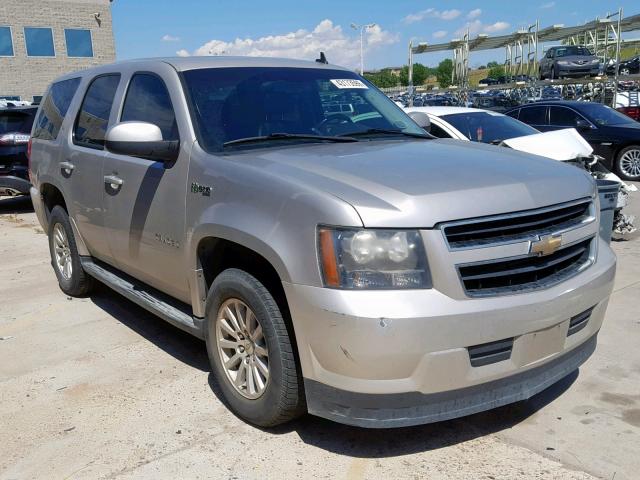 1GNFC13519R113454 - 2009 CHEVROLET TAHOE HYBR SILVER photo 1