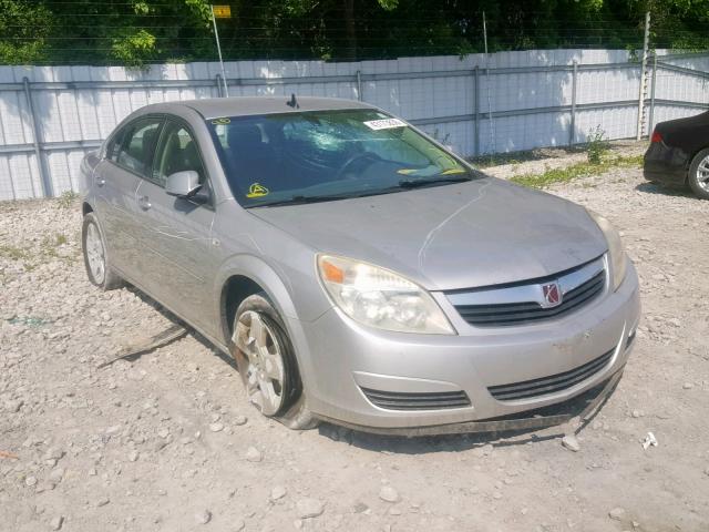 1G8ZS57NX8F117829 - 2008 SATURN AURA XE SILVER photo 1