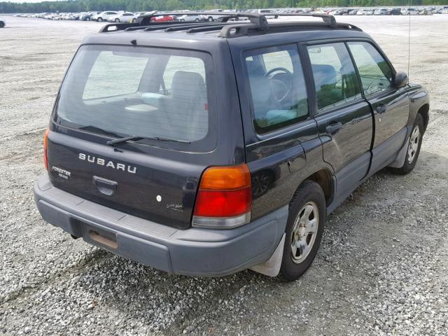 JF1SF6351XG720335 - 1999 SUBARU FORESTER L BLACK photo 4