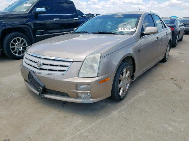 1G6DW677650226480 - 2005 CADILLAC STS TAN photo 2