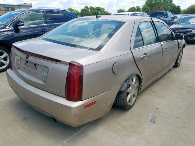 1G6DW677650226480 - 2005 CADILLAC STS TAN photo 4