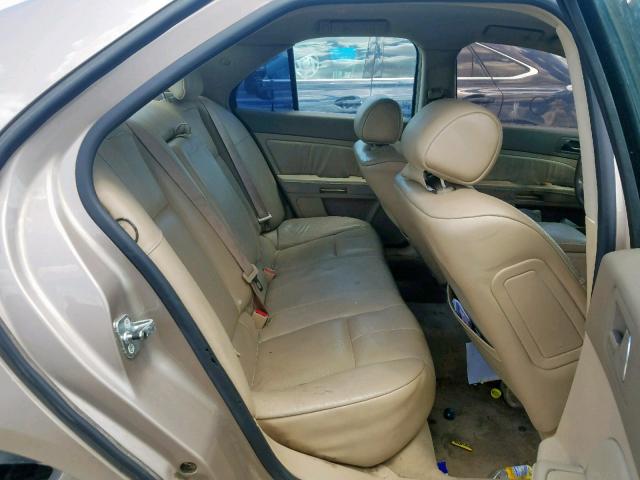 1G6DW677650226480 - 2005 CADILLAC STS TAN photo 6