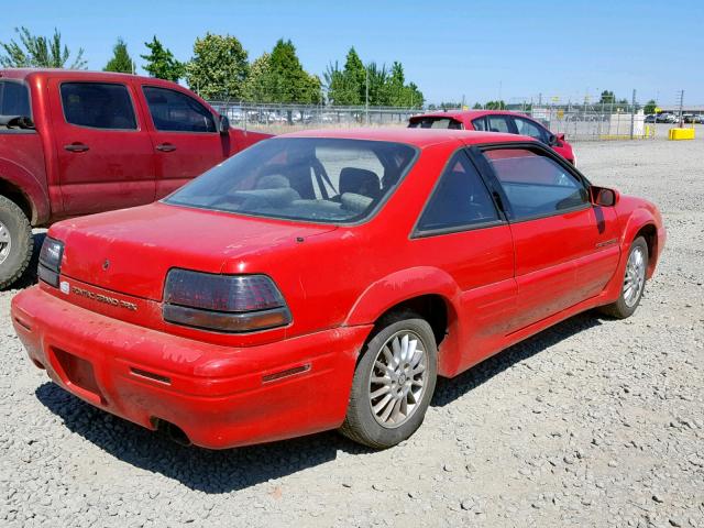 1G2WJ12M6TF259191 - 1996 PONTIAC GRAND PRIX RED photo 4